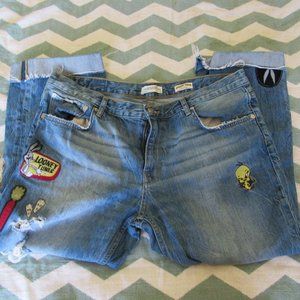 ZARA Looney Tunes Boyfriend Style Jeans!